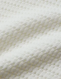 Women's Structured Polo Off White