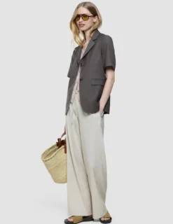 Women Structured Polo Sandy Beige