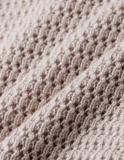 Women Structured Polo Sandy Beige